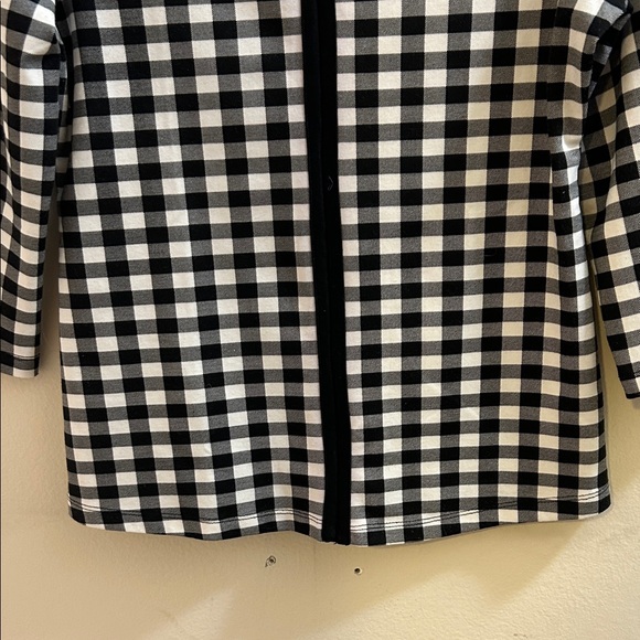 Jules & Leopold Black and Gray Top - Picture 5 of 8